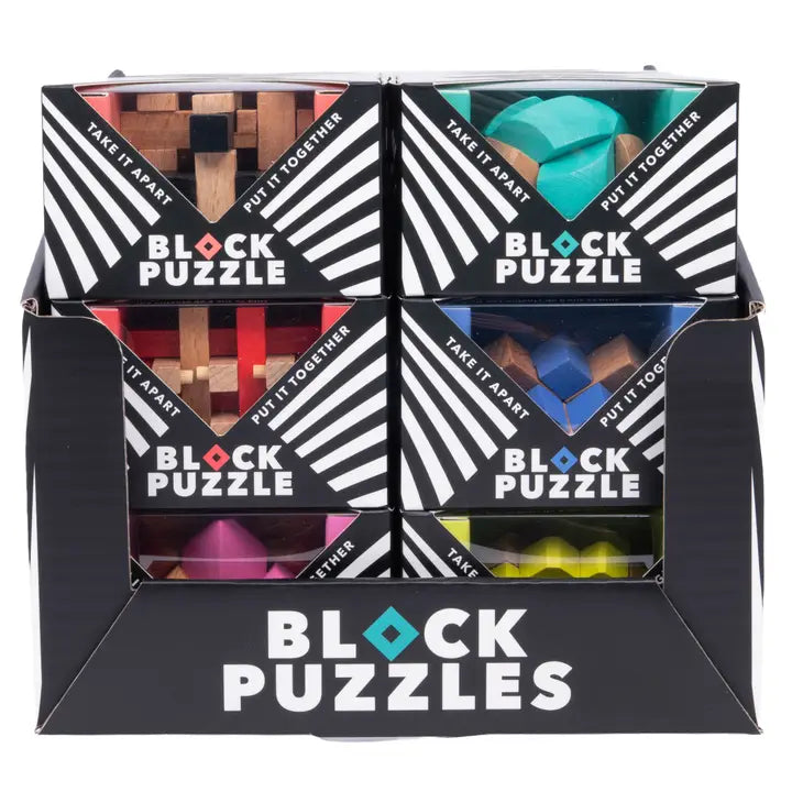 Professor Puzzle Wood Colour Blocks Assorted