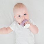 Mushroom Teether Lavender