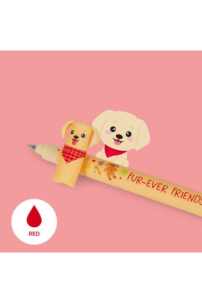 Legami Erasable Gel Pen Fur-ever Friends 3pk