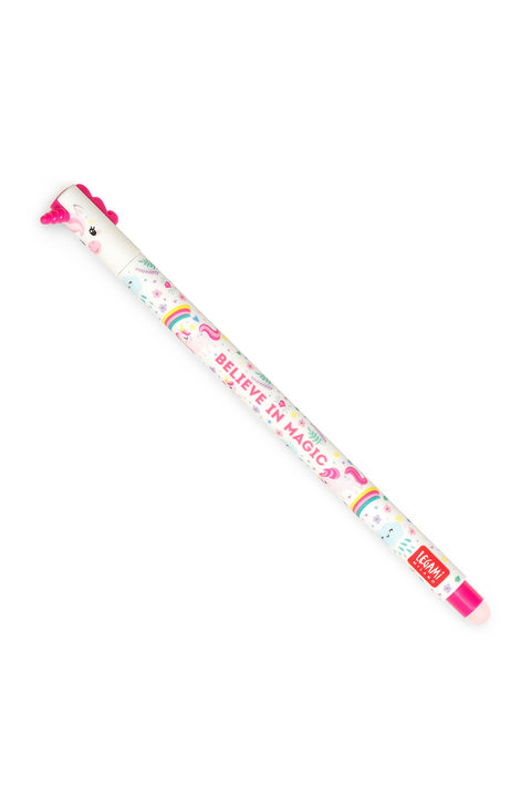 Legami Erasable Gel Pen Pink Unicorn