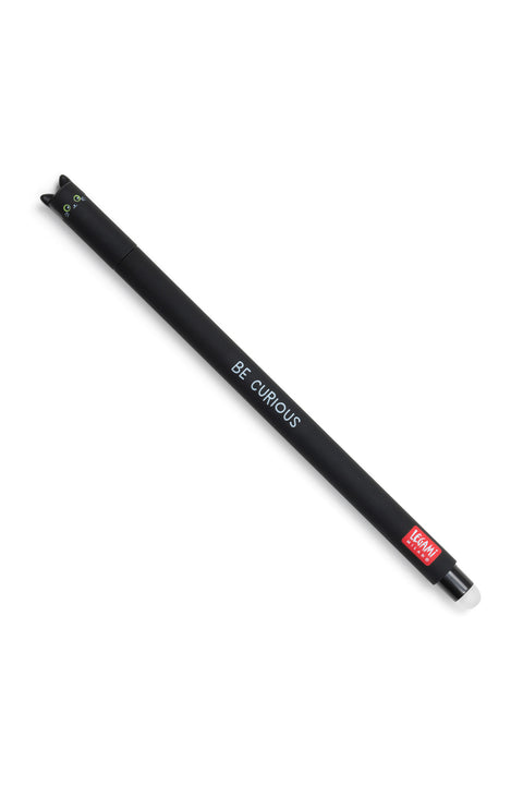 Legami Erasable Gel Pen Black Kitty