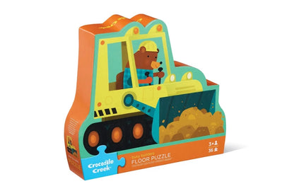 Crocodile Creek 36pc Floor Puzzle - Busy Builders