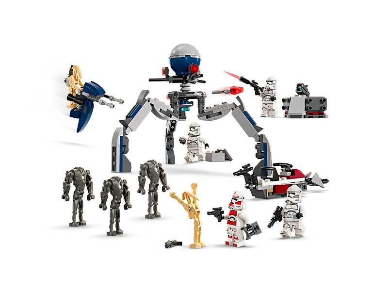 Lego SW Clone Trooper & Battle Droid Battle Pack 75372 (7859512443079)