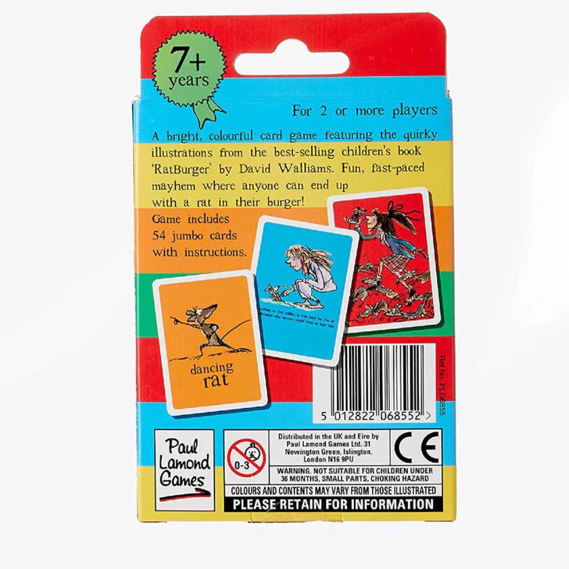 UG David Walliams Ratburger Flush out the Rat! (8484076748999)