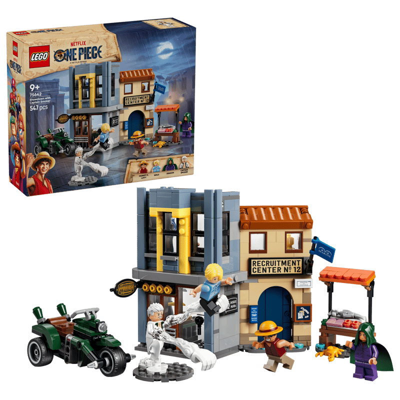 Lego One Piece Showdown with Captain Smoker 75642