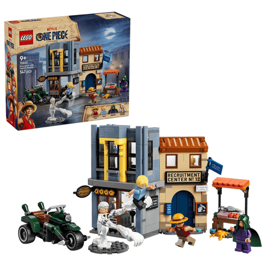 Lego One Piece Showdown with Captain Smoker 75642