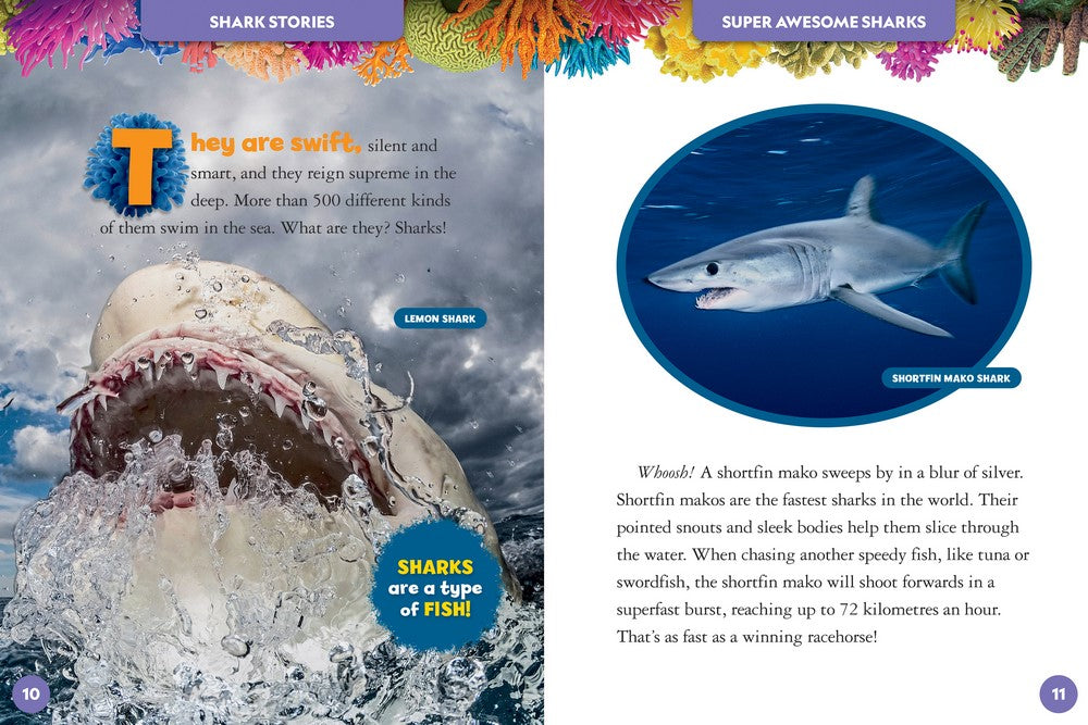 Deluxe Treasury of Shark Stories HB (8386242052295)