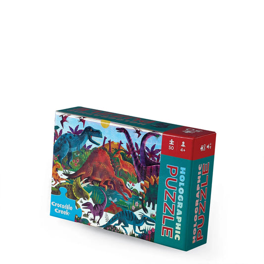CC Holographic Puzzle Dinosaurs 50pc