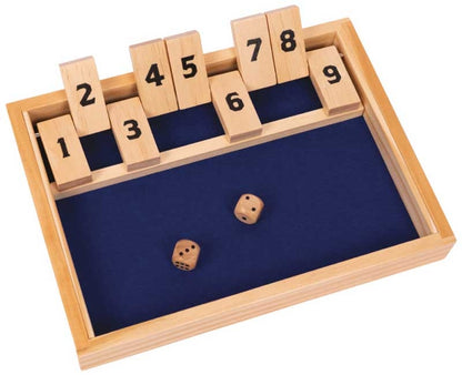 Wood Games Shut the Box