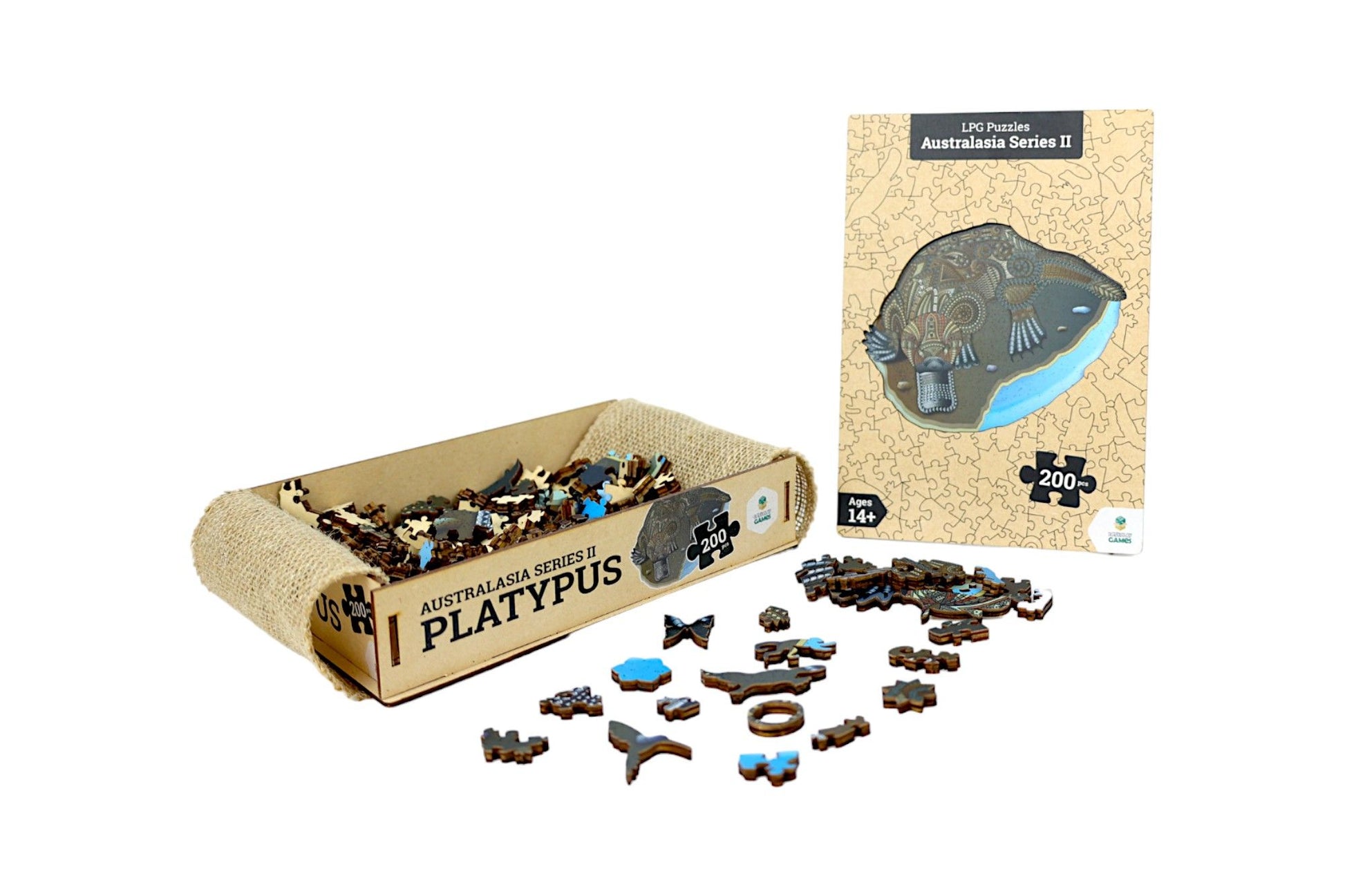 LPG Wooden Platypus Puzzle (8267796086983)