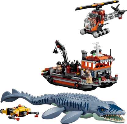 Lego Jurassic Mosasaurus Dinosaur Boat Attack 77983