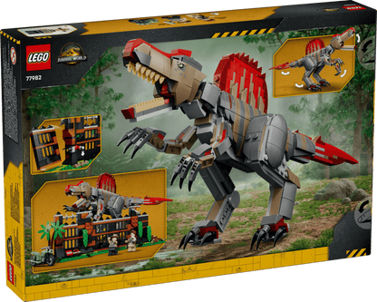 Lego Jurassic Spinosaurus Dinosaur Escape 77982