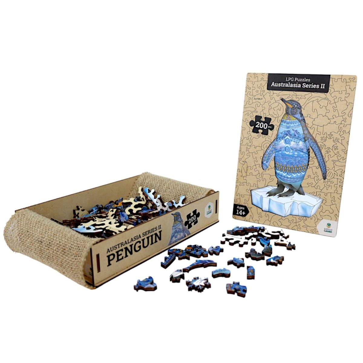 LPG Wooden Penguin Puzzle (8267796021447)