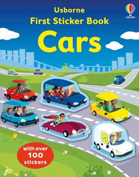 First Sticker Book Cars (8221545365703)