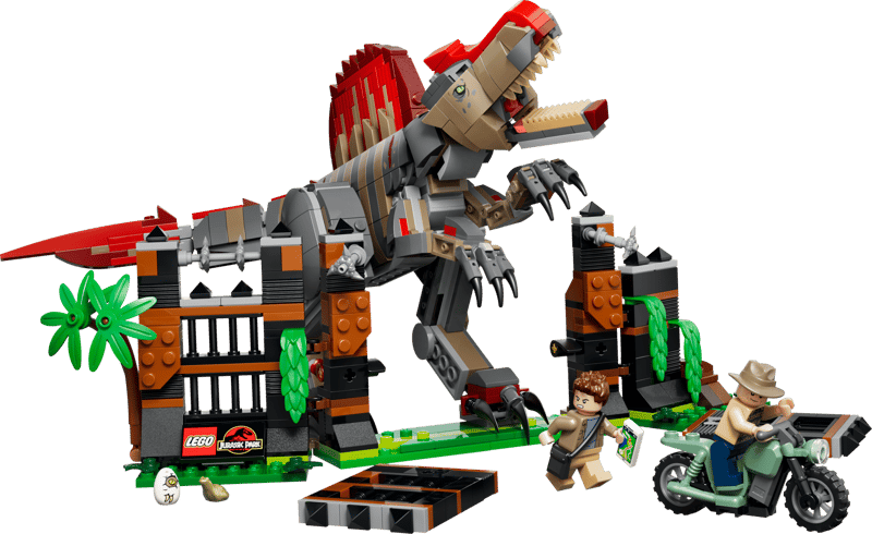 Lego Jurassic Spinosaurus Dinosaur Escape 77982