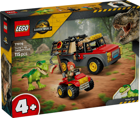 Lego Jurassic Young T. rex Transport Truck 77978