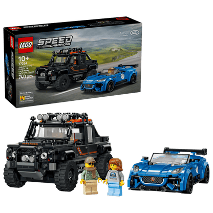 Lego SC Jaguar Project 7 & Land Rover Defender 77264