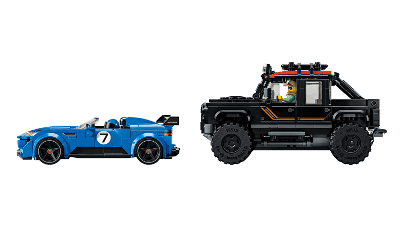 Lego SC Jaguar Project 7 & Land Rover Defender 77264