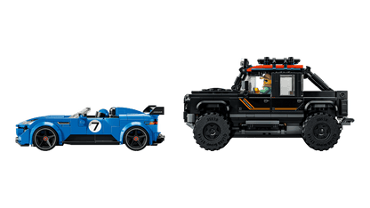 Lego SC Jaguar Project 7 & Land Rover Defender 77264