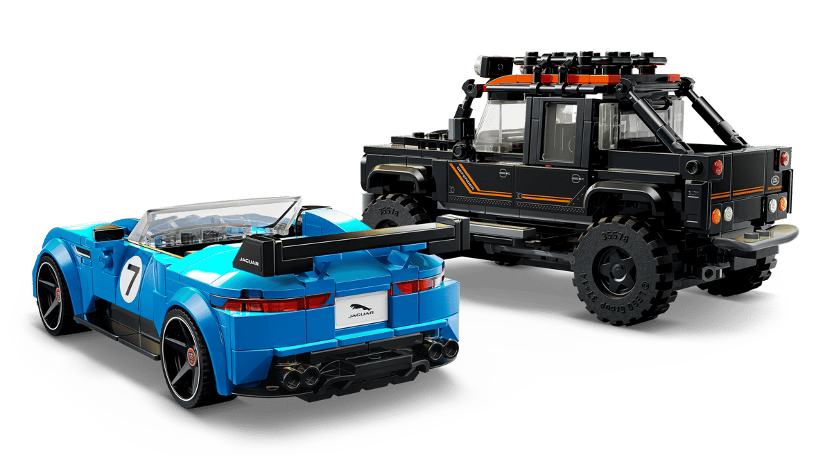 Lego SC Jaguar Project 7 & Land Rover Defender 77264