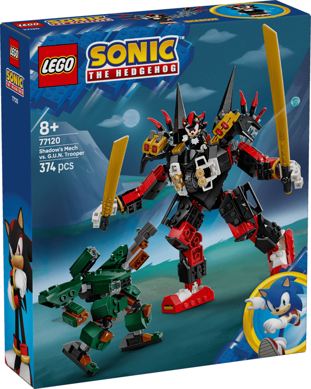 Lego Sonic Shadow vs Mech 77120