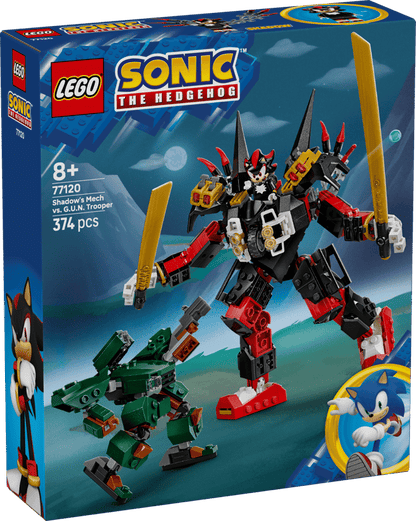 Lego Sonic Shadow vs Mech 77120