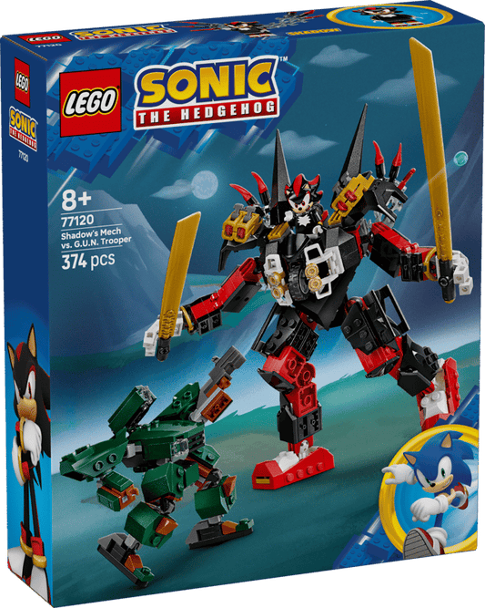 Lego Sonic Shadow vs Mech 77120