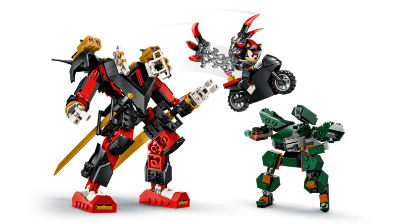Lego Sonic Shadow vs Mech 77120
