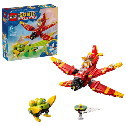Lego Sonic Tails and his bi-plane 77119