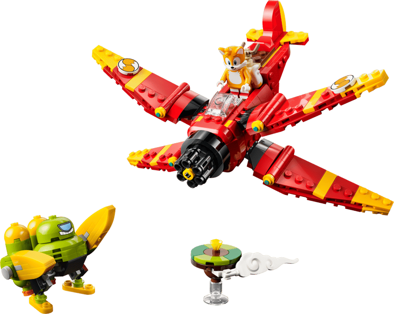 Lego Sonic Tails and his bi-plane 77119