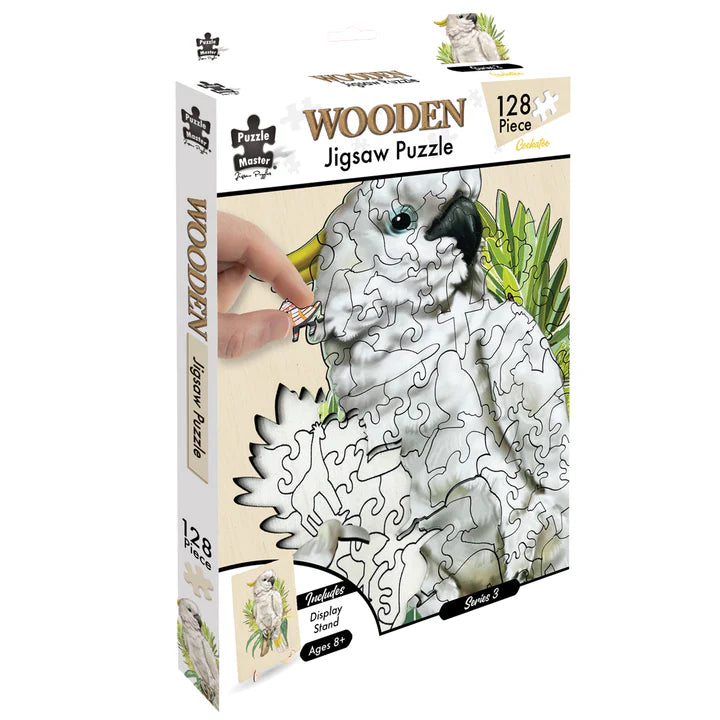 Wooden Jigsaw Cockatoo 140pc (8411006927047)