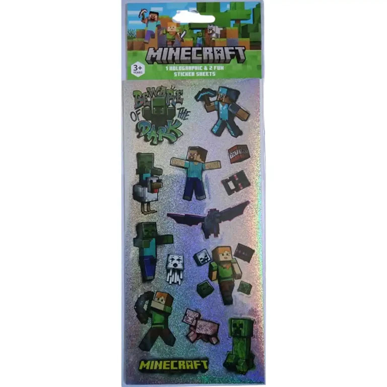 Minecraft Stickers Holographic (8216508039367)