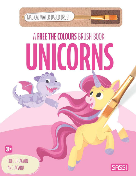 Sassi Reusable Paint Book - Unicorns (8384444825799)