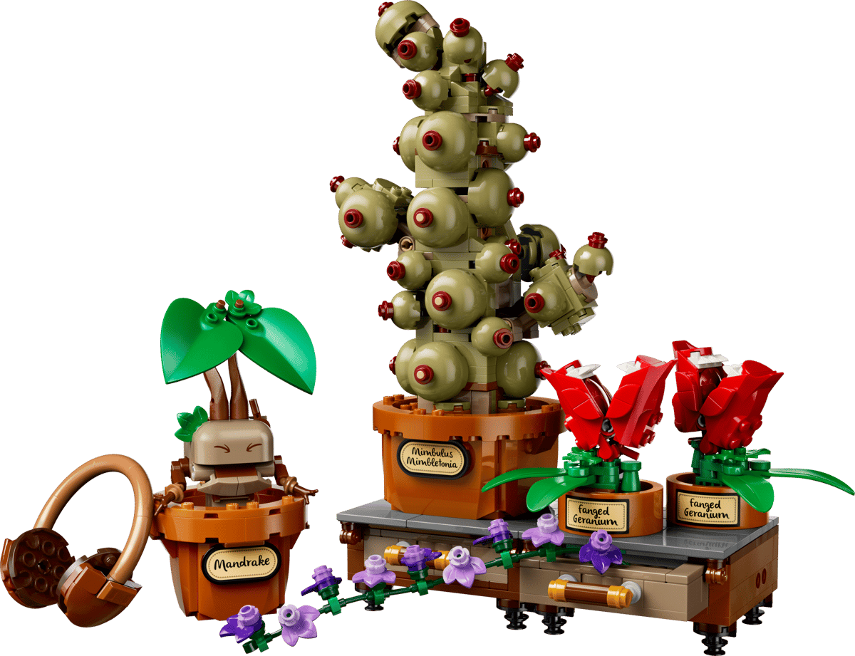 Lego HP Hogwarts Herbology Plants 76474