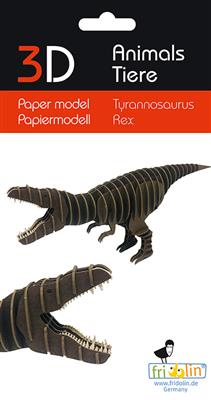 3D Paper Model Tyrannosaurus