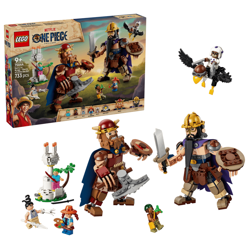 Lego One Piece Dorry vs Brogy 75644