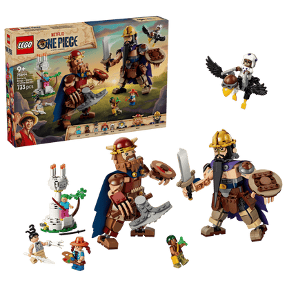Lego One Piece Dorry vs Brogy 75644