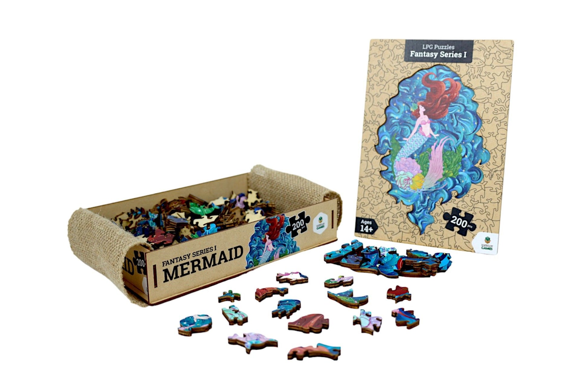 LPG Wooden Fantasy Mermaid Puzzle (8267795759303)