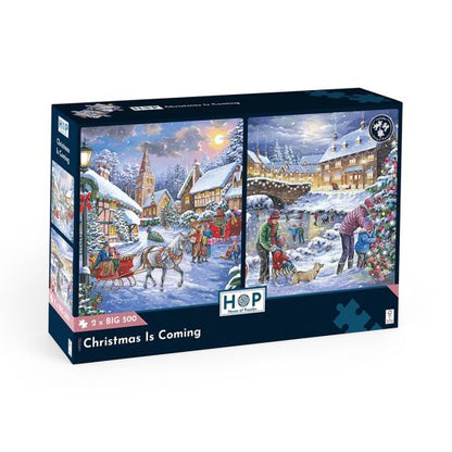HP Christmas is coming 2 x Big 500pc