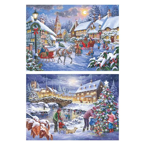 HP Christmas is coming 2 x Big 500pc