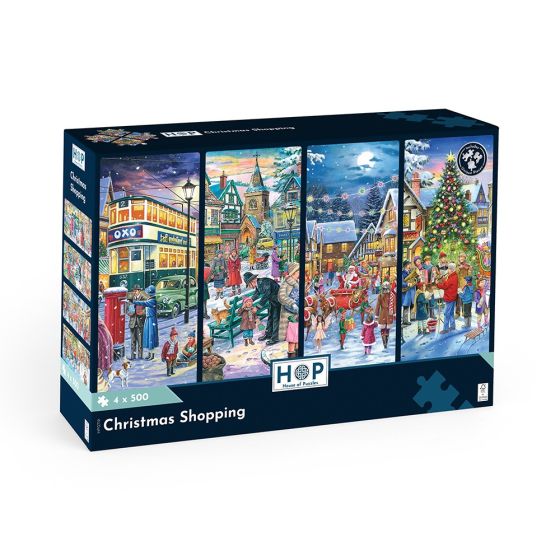 HP Christmas Shopping 4 x 500pc