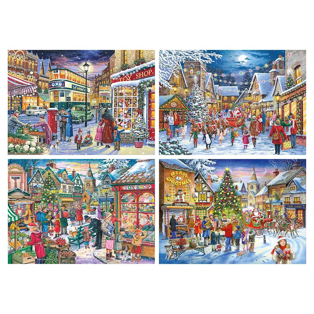 HP Christmas Shopping 4 x 500pc