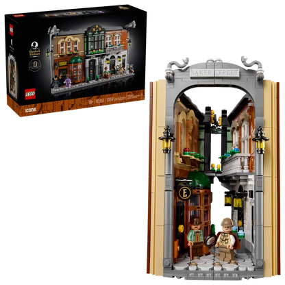 Lego Icon Sherlock Holmes Book Nook 10351