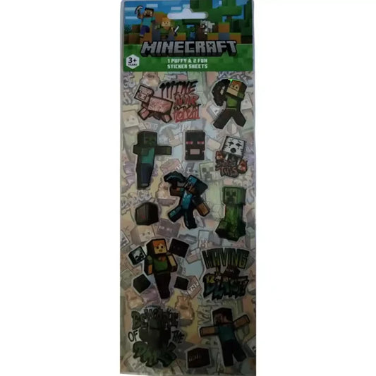 Minecraft Stickers Puffy (8216508006599)