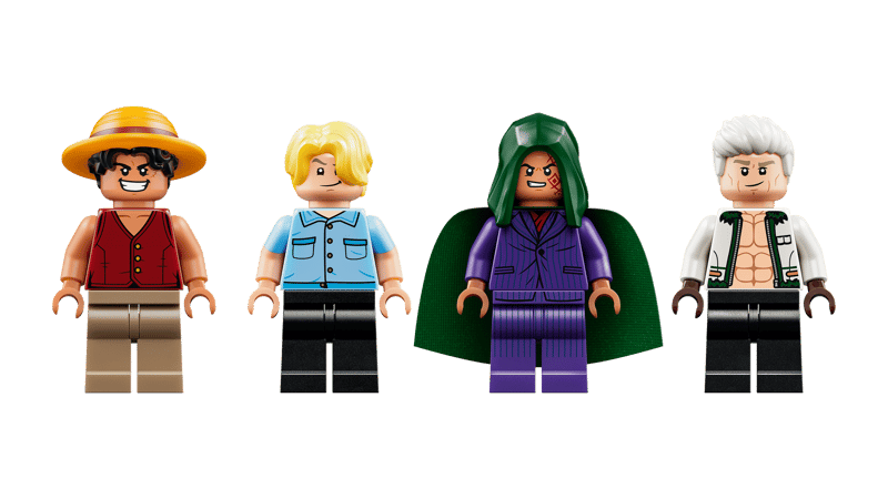 Lego One Piece Showdown with Captain Smoker 75642