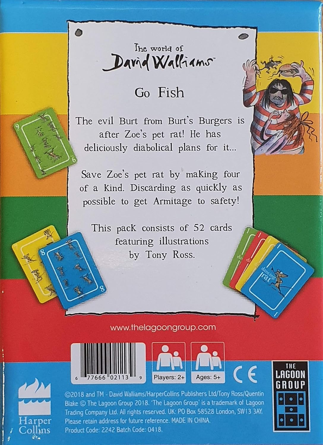 UG David Walliams Classic Go Fish (8484076781767)