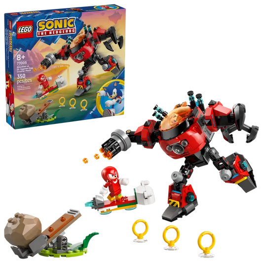 Lego Sonic Knuckles vs Dr Eggman Egg Mech 77005 (8432553623751)