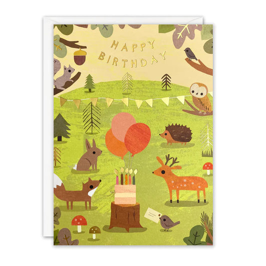 Woodland Animals Happy Birthday (7863659856071)
