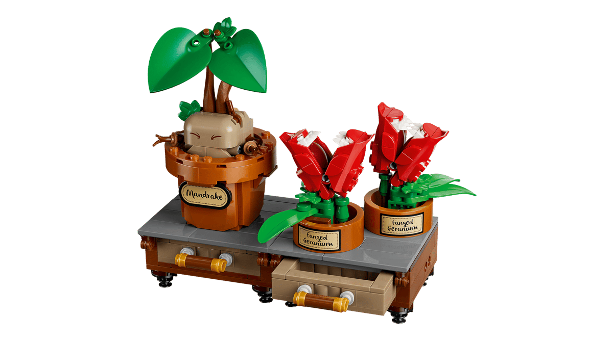 Lego HP Hogwarts Herbology Plants 76474