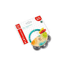 Hape Play Essentials Wooden Tambourine (8404057325767)